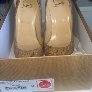 Christian Louboutin Cream Heels